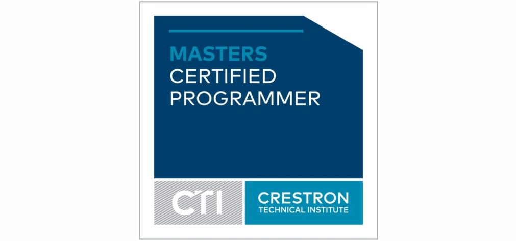 Crestron Masters Certified Programmer